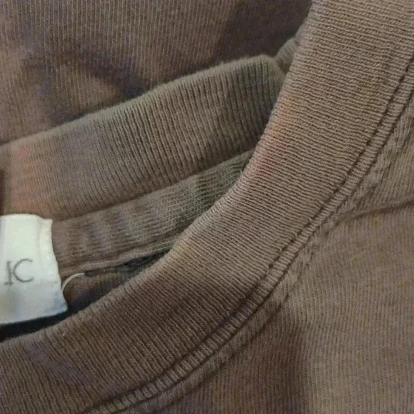 Banana‎ Republic mens xlarge brown short sleeve T-shirt - Picture 5 of 6